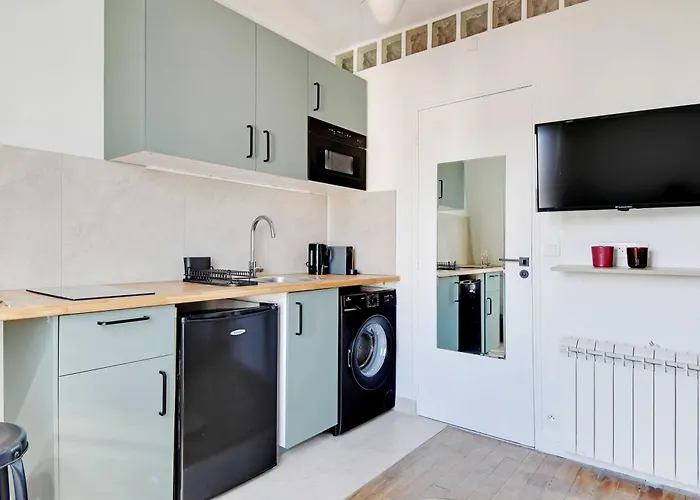 Ideal Studio For 2 People - Marche Des Batignolles