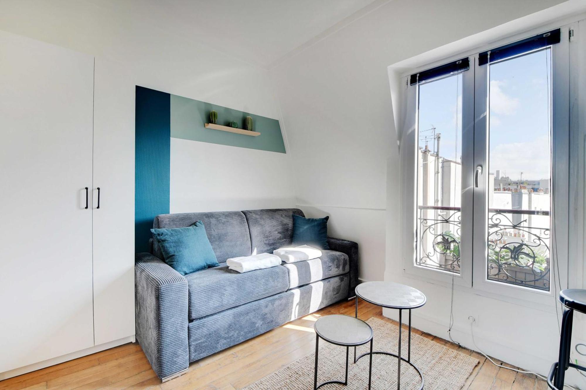 Apartment Ideal For 2 People - Marche Des Batignolles *