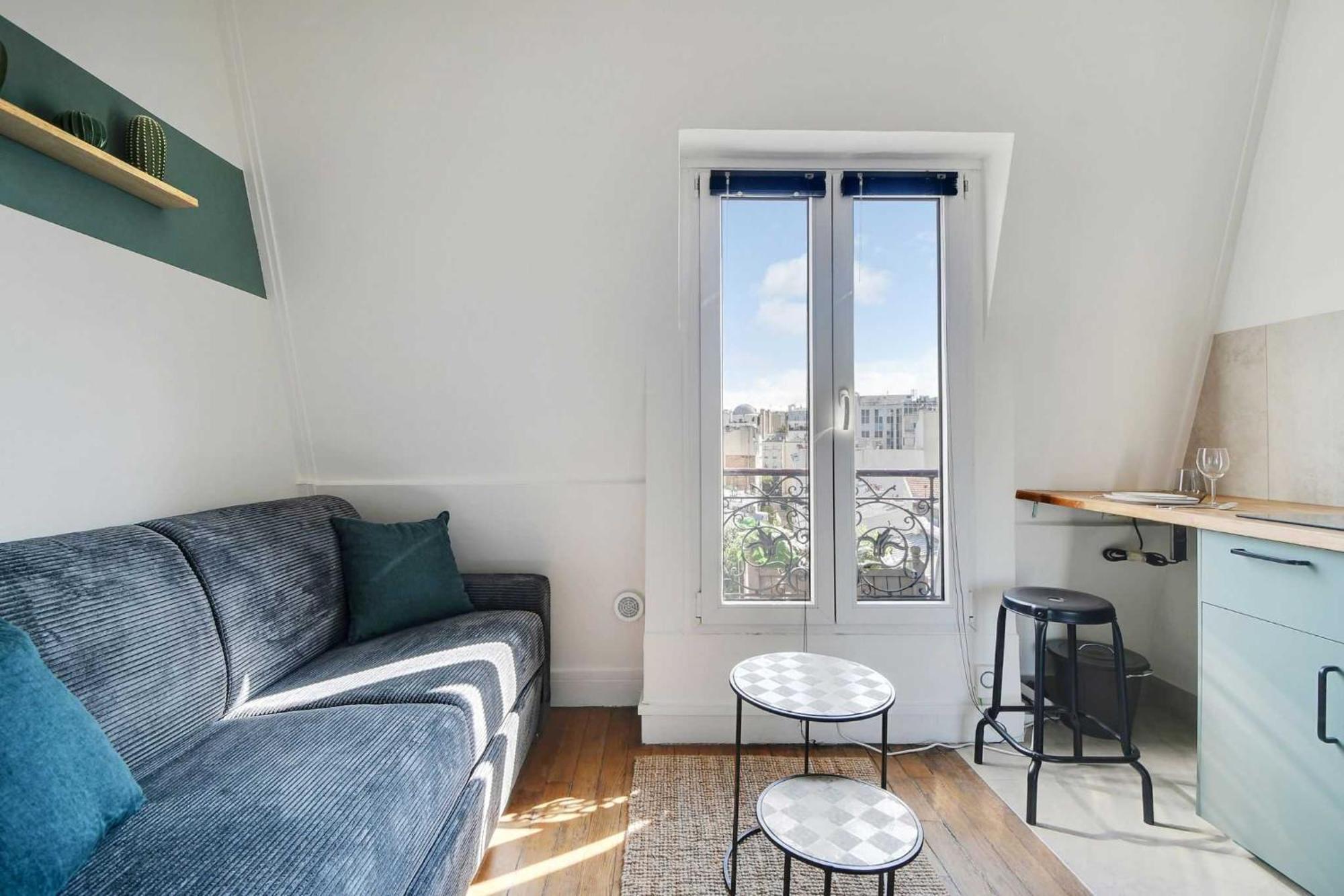 Ideal For 2 People - Marche Des Batignolles Apartment